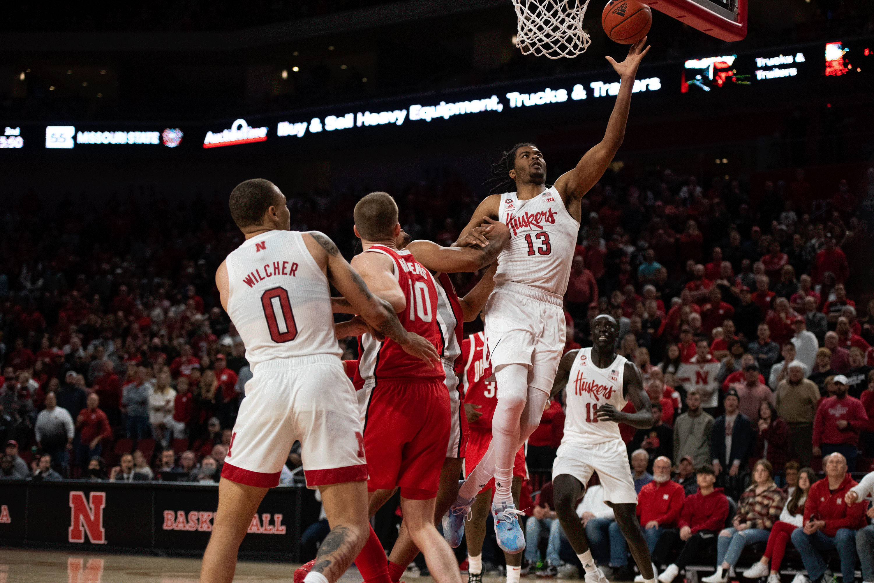 Men's basketball vs. Ohio State Photo No. 10